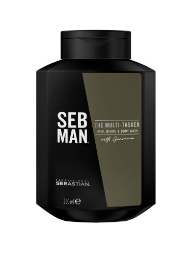 SEB MAN THE MULTI-TASKER HAIR, BEARD AND BODY WASH Душ гел мъжки 250ml