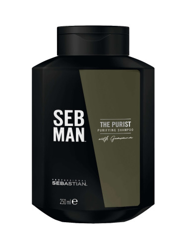 SEB MAN THE PURIST PURIFYING SHAMPOO Шампоан за коса мъжки 250ml