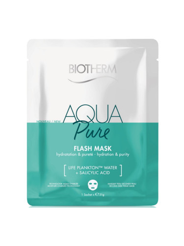 BIOTHERM Aquasource Aqua Pure Flash Mask Маска за лице дамски 31gr