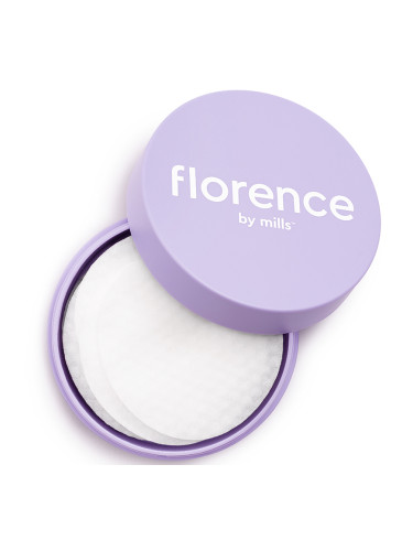 FLORENCE BY MILLS One Swipe Glow Wipe Treatment Pads Специална грижа дамски  