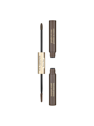 Clarins Brow Duo Гел за вежди  1,8gr