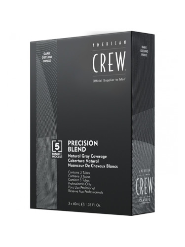 AMERICAN CREW Precision Blend Natural Gray Coverage Dark 2-3 Специални за коса мъжки 40ml