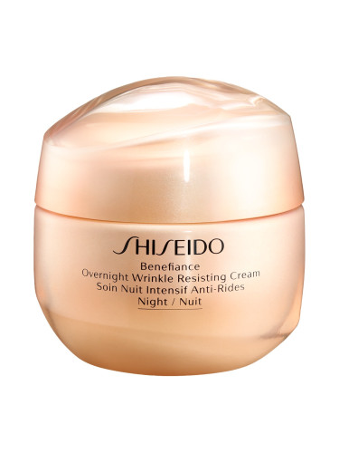 Shiseido Benefiance Overnight Wrinkle Resisting Cream Нощен крем дамски 50ml
