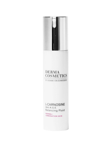 Dermacosmetics Dr. Susanne Von Schmiedeberg L-Carnosine Anti-A.G.E. Balancing Fluid Флуид за лице дамски 50ml