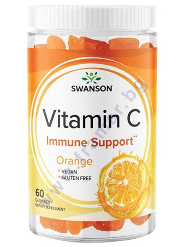 СУОНСЪН ВИТАМИН C дъвчащи таблетки * 60