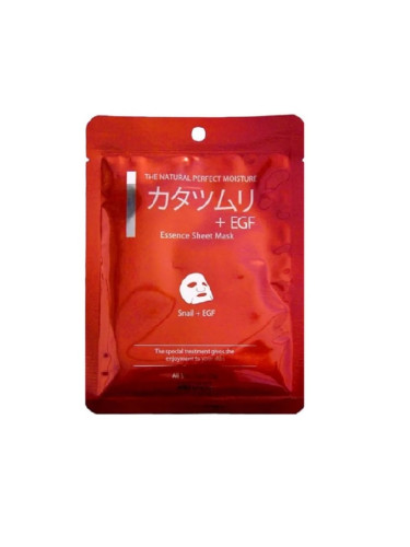 Mitomo  Snail essence + EGF Facial Essence Mask Маска за лице дамски 25gr