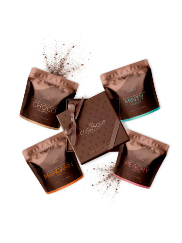 COCOSOLIS Luxury Coffee Scrub Box Ексфолиант за тяло дамски 280gr