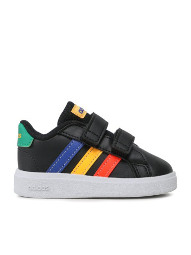 adidas Сникърси Grand Court Lifestyle Hook and Loop Shoes HP8918 Черен