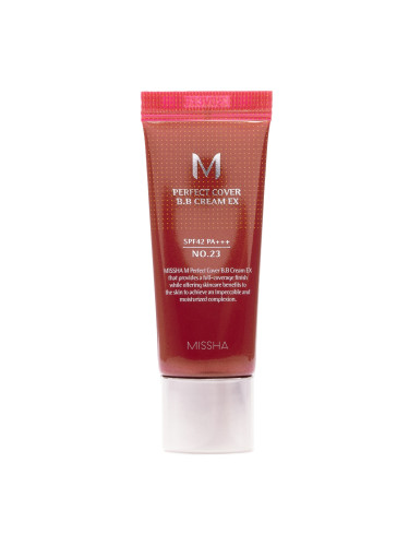 Missha M Perfect Cover Bb Cream Rx [No.23] Natural Beige SPF 42/PA+++ 20ml Дневен крем с цвят  20ml