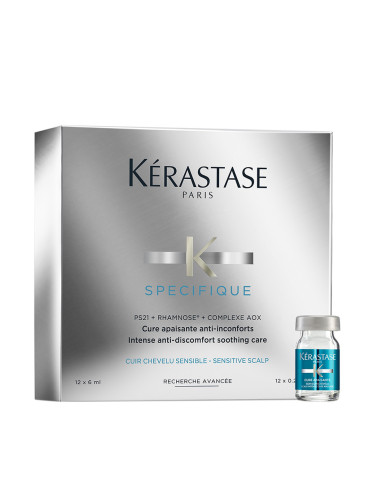 KÉRASTASE Specifique Cure Apaisante Leave-In  Ампули дамски 70ml