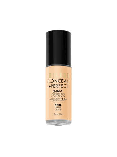 MILANI Conceal + Perfect 2-in-1 Foundation + Concealer Фон дьо тен флуид  30ml