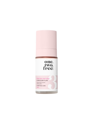 ONE.TWO.FREE! Ultra Glow Fluid for face Флуид за лице дамски 30ml