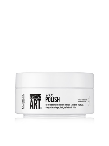 L'ORÉAL PROFESSIONNEL TECNI.ART  FIX POLISH Компактна гел-вакса Гел за коса дамски 75ml