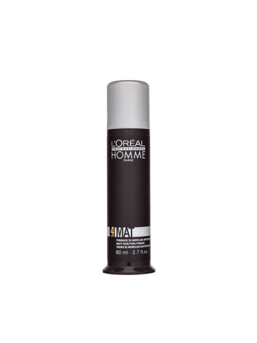 L'ORÉAL PROFESSIONNEL HOMME Матираща склуптурираща паста  Моделираща паста за коса мъжки 80ml