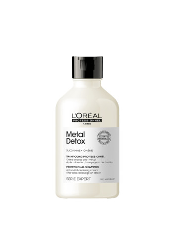 L'ORÉAL PROFESSIONNEL METAL DETOX Professional Cleansing Cream Shampoo Шампоан за коса дамски 300ml