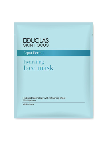 Douglas Focus Aqua Perfect Hydrogel Face Mask Маска за лице дамски 22gr