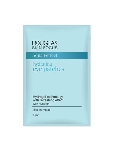Douglas Focus Aqua Perfect Hydrogel Eye Patches Маска за очи дамски 3ml