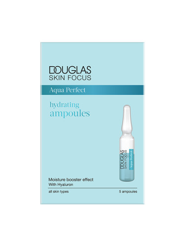Douglas Focus Aqua Perfect Hydrating Ampules Терапия за лице дамски 1,5ml