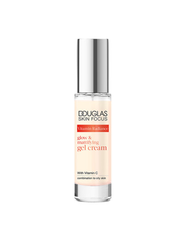 Douglas Focus Vitamin Radiance Mattifying Glow Gel Cream Дневен крем дамски 50ml