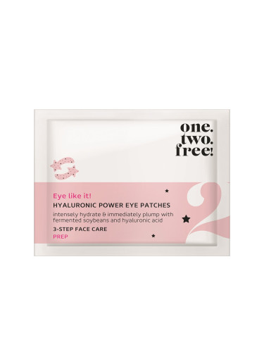 ONE.TWO.FREE  Hyaluronic Power Eye Patches Маска за очи дамски  