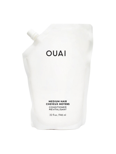 OUAI + Medium Conditioner Refill Pouch Балсам за коса унисекс 946ml