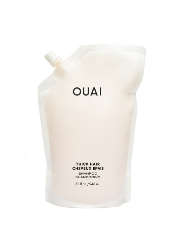 OUAI + Thick Shampoo Refill Pouch Шампоан за коса унисекс 946ml