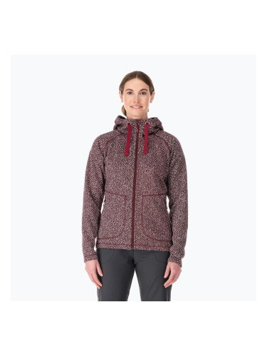 Женски суитшърт Rab Amy Hoody rioja