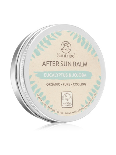 Suntribe After Sun Balm Eucalyptus & Jojoba успокояващ балсам за след слънчеви бани с охлаждащ ефект 100 мл.