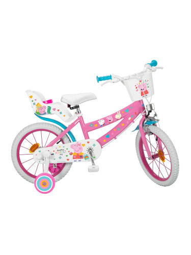 Детски велосипед Toimsa 16", Peppa Pig 1695, Розово