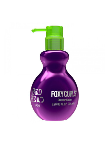 TIGI BED HEAD Foxy Curls Contour Cream  Продукт за коса без отмиване дамски 200ml