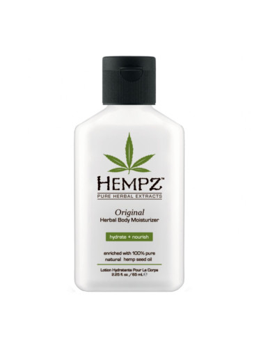 HEMPZ Herbal Moisturiser Mini Лосион за тяло унисекс 66ml