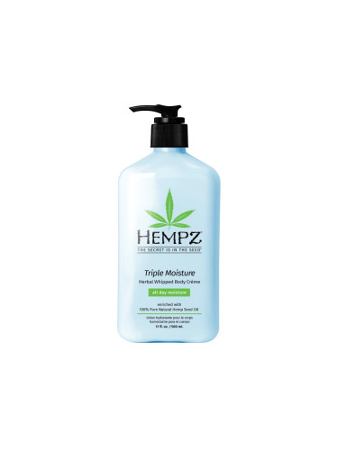 HEMPZ Triple Moisture Herbal Whipped Body Creme  Лосион за тяло унисекс 500ml