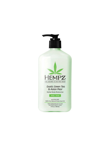HEMPZ Exotic Green Tea & Asian Pear Moisturizer Лосион за тяло унисекс 500ml