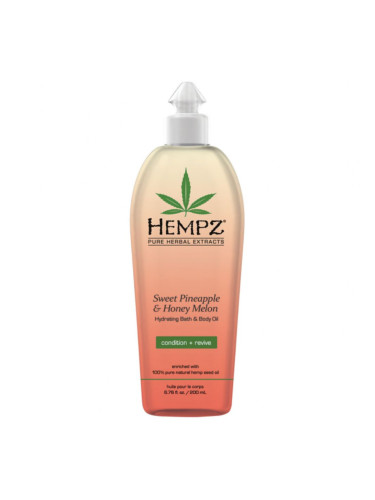 HEMPZ Sweet Pineapple & Honey Melon Bath & Body Oil Олио за тяло дамски 200ml