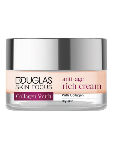 Douglas Focus Collagen Youth Anti-Age Rich Cream  Дневен крем дамски 50ml