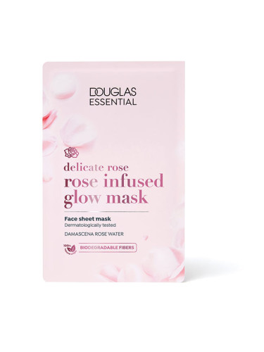 Douglas Essentials Rose Infused Glow Mask Маска за лице дамски 14ml