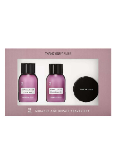 КОМПЛЕКТ THANK YOU FARMER Miracle Age, Travel kit Комплект дамски 70ml