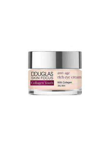 Douglas Focus Collagen Youth Anti-age Rich Eye Cream 15 m Продукт за очи дамски 15ml