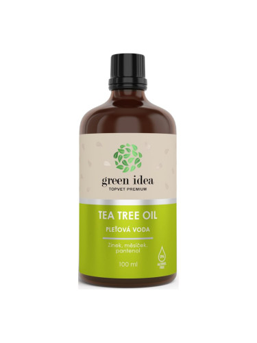 Green Idea Tea Tree Oil вода за лице без алкохол 100 мл.