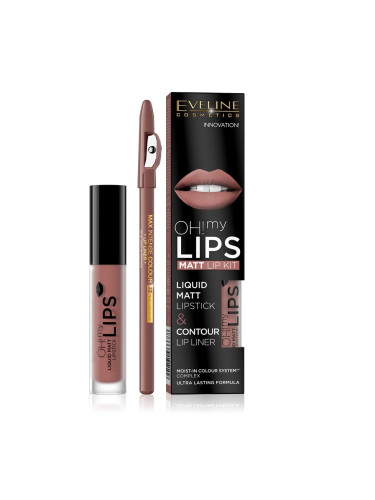 EVELINE Oh! My Lips Течно червило  4,5ml