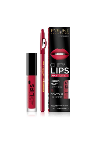 EVELINE Oh! My Lips Течно червило  4,5ml