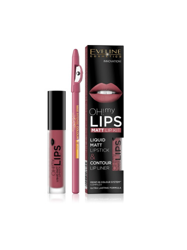 EVELINE Oh! My Lips Течно червило  4,5ml