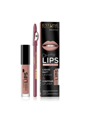 EVELINE Oh! My Lips Течно червило  4,5ml