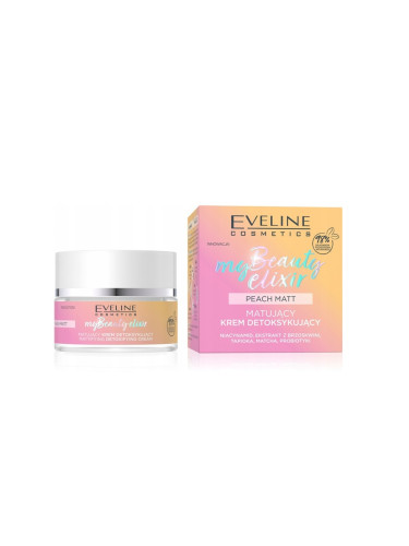 EVELINE My Beauty Elixir Peach Matt Дневен крем дамски 50ml