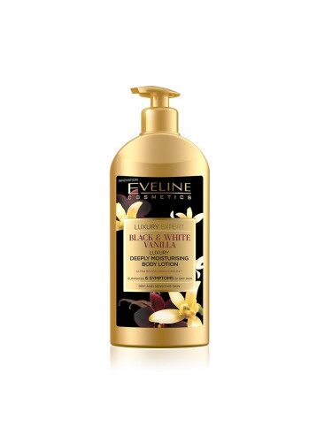 EVELINE Luxury Expert Black & White Vanilla Лосион за тяло дамски 350ml