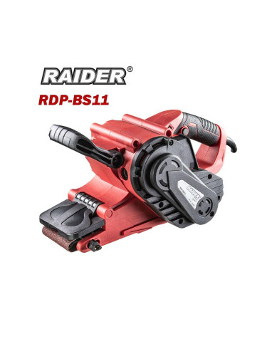 Шлайф лентов RAIDER RDP-BS11, 1050W, 75x533мм, 2-6.3 м/сек., регулируеми обороти