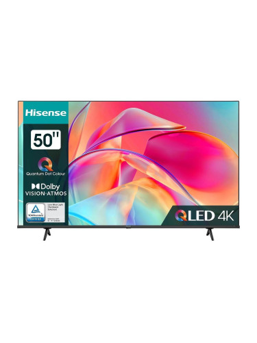 Телевизов Hisense 50", 4K Ultra HD, QLED, Smart TV (50E7KQ)