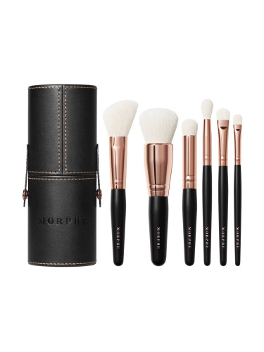 КОМПЛЕКТ MORPHE MORPHE Rose Away Travel Brush Set 6 Pcs Комплект дамски  