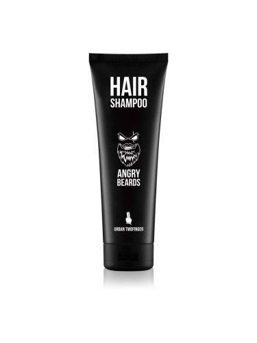Angry Beards Urban Twofinger Shampoo освежаващ шампоан за коса и брада 230 мл.
