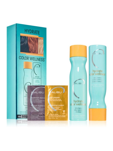 Malibu C Hydrate Color Wellness Collection комплект за боядисана коса